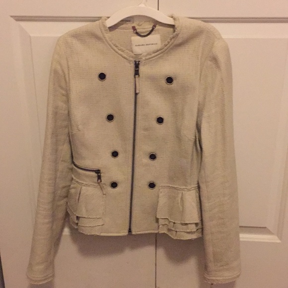 Banana Republic 6P beige blazer - Picture 1 of 5